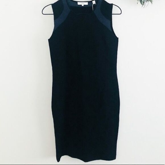 Vince Sleeveless Sweater Dress Scoop Neck SlipKnit - Picture 5 of 15